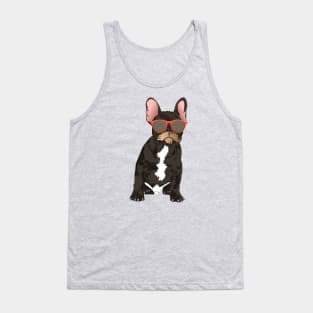 Cool French Bulldog T-shirt for Dog Lovers Tank Top